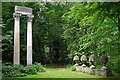 Classical Folly in The Gibberd garden