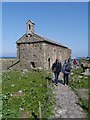 NU2135 : Inner Farne: St Cuthbert's Chapel by James T M Towill