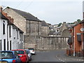 Armagh Gaol from the bottom of Grove Terrace