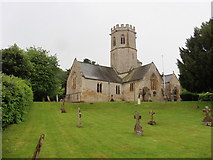 ST3818 : St Mary's Church, Barrington by Roger Cornfoot