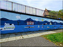 NS2875 : Belville Street mural by Thomas Nugent
