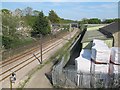 Railway east of Calverley Lane