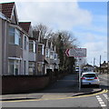 Turn left here for the Army Reserve Centre, Gorseinon