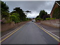 Maer Lane, looking towards the sea front