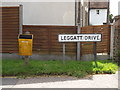 TM1246 : Leggatt Drive sign by Geographer