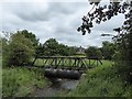 Trent Vale: pipe bridge over Lyme Brook