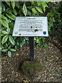 Pulham Stone in Park near River Lea, Ware, Hertfordshire