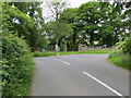 Carters Lane joining Gisburn Road at Ellenthorpe