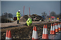 NH8306 : Highland : The A9 - Roadworks by Lewis Clarke