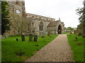 Path to St John the Baptist Church, Harringworth