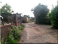 Northbourne: the top of Heads Lane