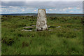SD9530 : Trig Point on Standing Stone Hill by Chris Heaton