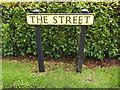 The Street sign