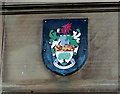 Colwyn Bay coat of arms on Colwyn Bay library