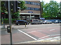 Camberley station (Ascot side) and taxis