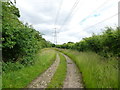 SJ2555 : Track / bridleway to Gwernto Farm by John Haynes