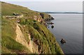 L6463 : Coastal cliffs at Carricknagappul by Alan Reid