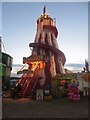 NZ2466 : Helter Skelter, The Hoppings funfair, Newcastle upon Tyne by Graham Robson