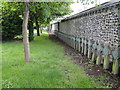 Grave markers in Great Yarmouth New cemetery