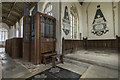 TG1124 : Organ and north transept, Ss Peter & Paul church, Salle by J.Hannan-Briggs
