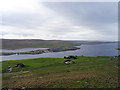 Kalliness viewed across Weisdale Voe