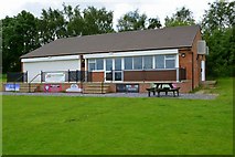 SE2236 : Rodley Cricket Club, Moss Bridge Road, Leeds by Mark Stevenson