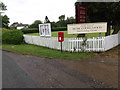 Swan End Postbox & Village Notice Board