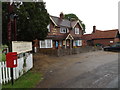 The Swan Inn Public House & Swan End Postbox