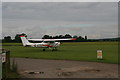 TL0996 : Cessna 150 parked at Sibson Aerodrome by Chris