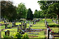 SK2522 : Stapenhill Cemetery by Oliver Mills