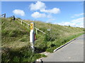 Footpath from the lay-by on the eastbound A30 at Tregadillett