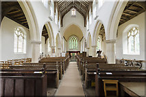 TG1020 : Interior, St Mary's church, Great Witchingham by Julian P Guffogg
