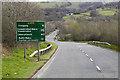 Southbound A470 between Llanidloes and Cwmbelan