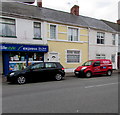 Porthcawl Pharmacy van in New Road, Porthcawl