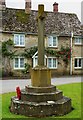 Langford War Memorial (2), Village Green, Langford, Oxon