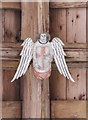 TG0719 : Roof Angel, St Mary's church, Sparham by Julian P Guffogg