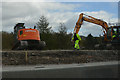 Glasgow City : The M8 Motorway - Roadworks