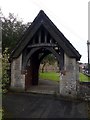 Lych gate at the Church of St Mary