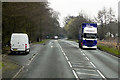 SJ5868 : Layby on the A49 (Forest Road) by David Dixon
