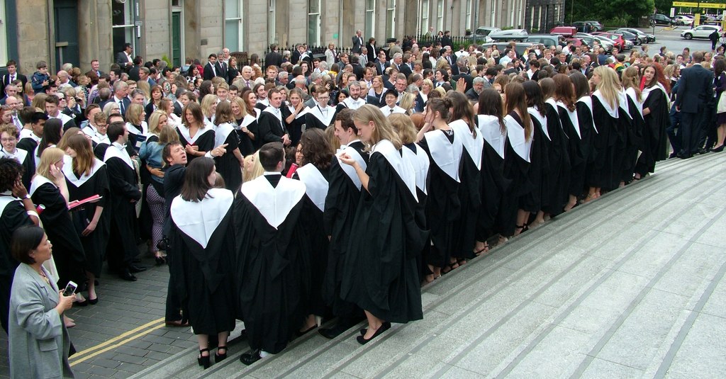 edinburgh university phd graduation gown
