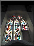 TL2796 : St Mary, Whittlesey: stained glass window (ix) by Basher Eyre