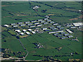 Barmill bonded warehouses from the air