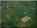 Farmland near Dunlop from the air