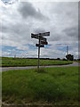 TL9780 : Roadsign on the C636 Nethergate Street by Geographer