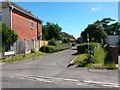 Wallisdown: footpath N02 and Talbot Mews from Alton Road