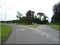 Roundabout on the B6341