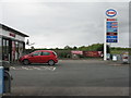 NY3451 : Esso and Spar at Cardewlees by M J Richardson