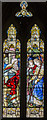 TG1222 : South chancel stained glass window, St Michael and All Angels' church, Booton by Julian P Guffogg
