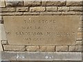 TF1409 : Deeping Gate Congregational Church: foundation stone (II) by Basher Eyre