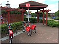 Willen Bike share station